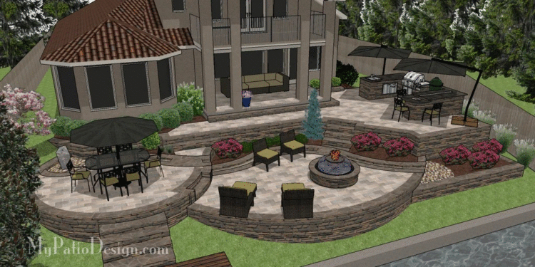 Custom 3D Patio Design | Designing Patios You Love to Use ...